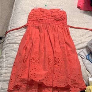 Strapless dress